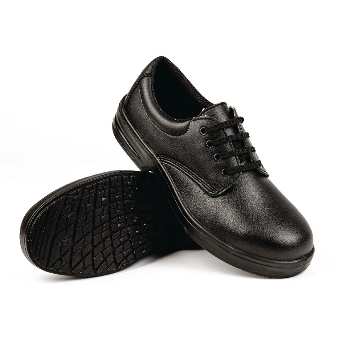 A844-37 Slipbuster Safety Lace Up Black 37