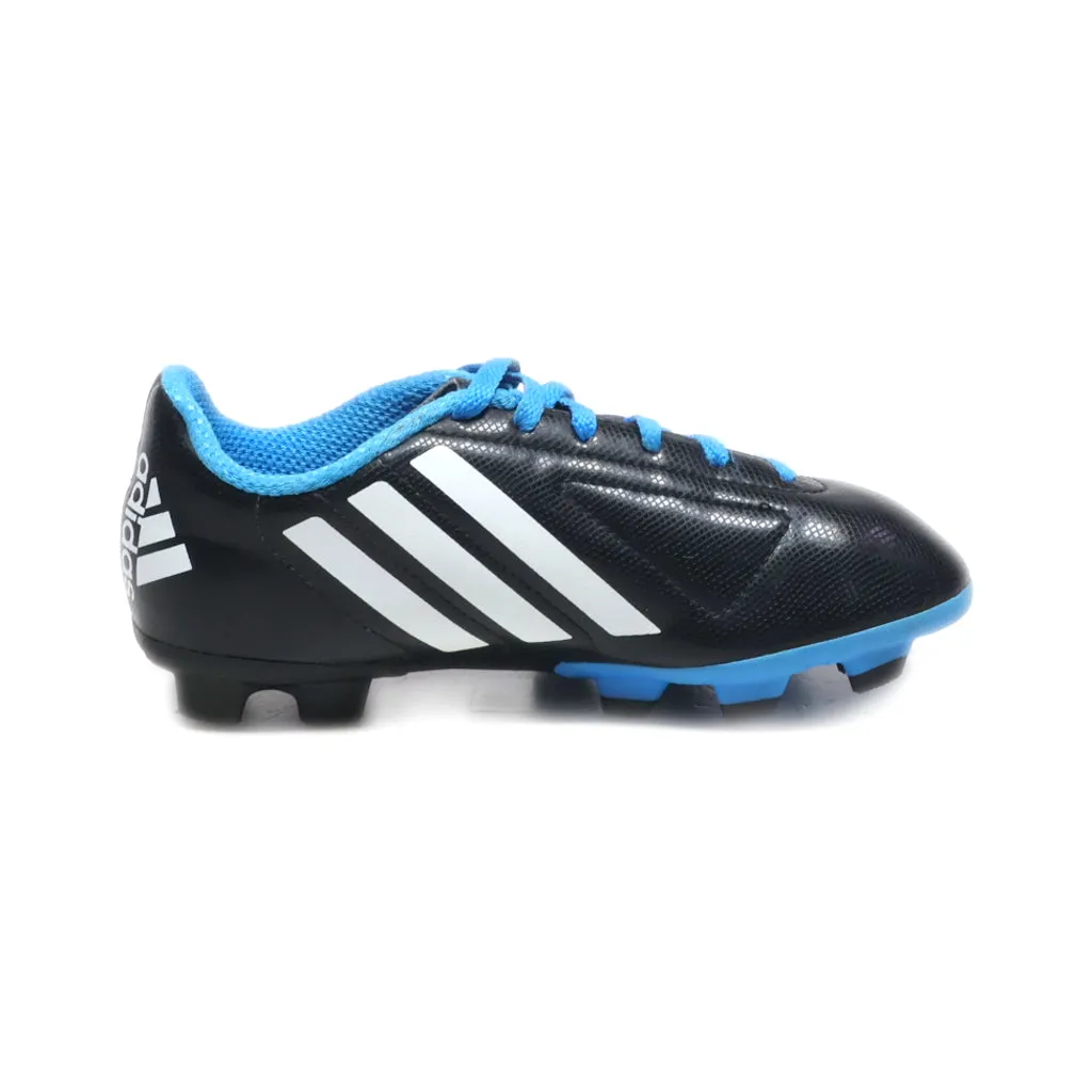 Adidas Conquisto Fg Sport Shoes Fabric Black Colour For Kids