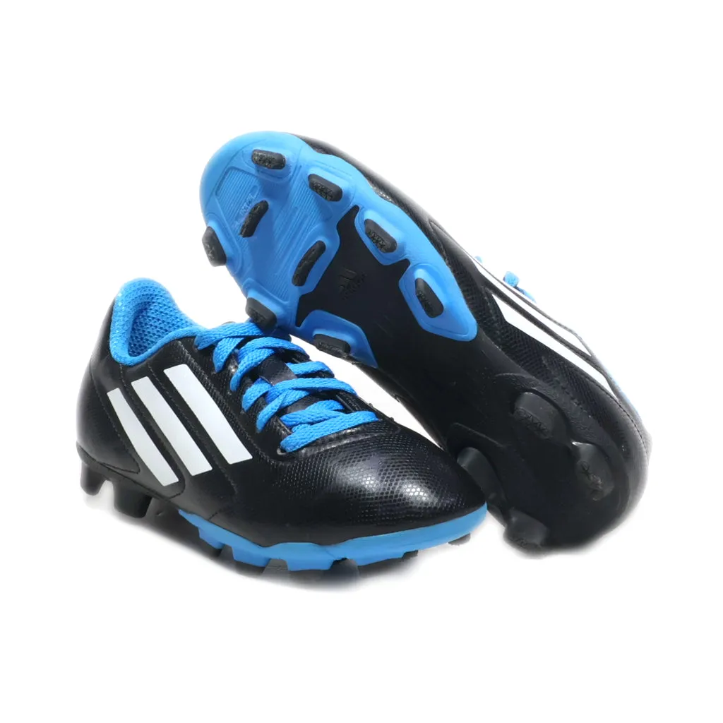 Adidas Conquisto Fg Sport Shoes Fabric Black Colour For Kids