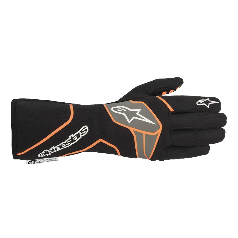 Alpinestars Tech 1 Race v2 Glove - Black/Orange Fluo