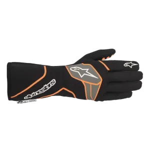 Alpinestars Tech 1 Race v2 Glove - Black/Orange Fluo