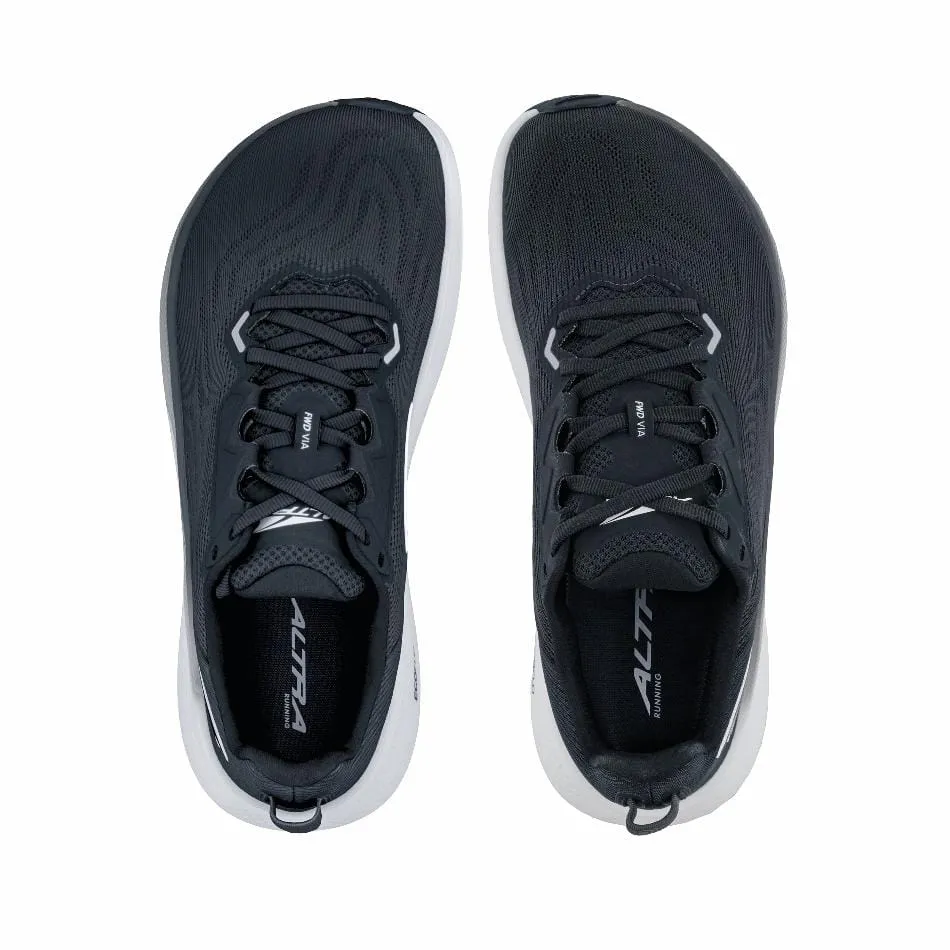 Altra Men's FWD Via Running Shoes in Black/White SS25