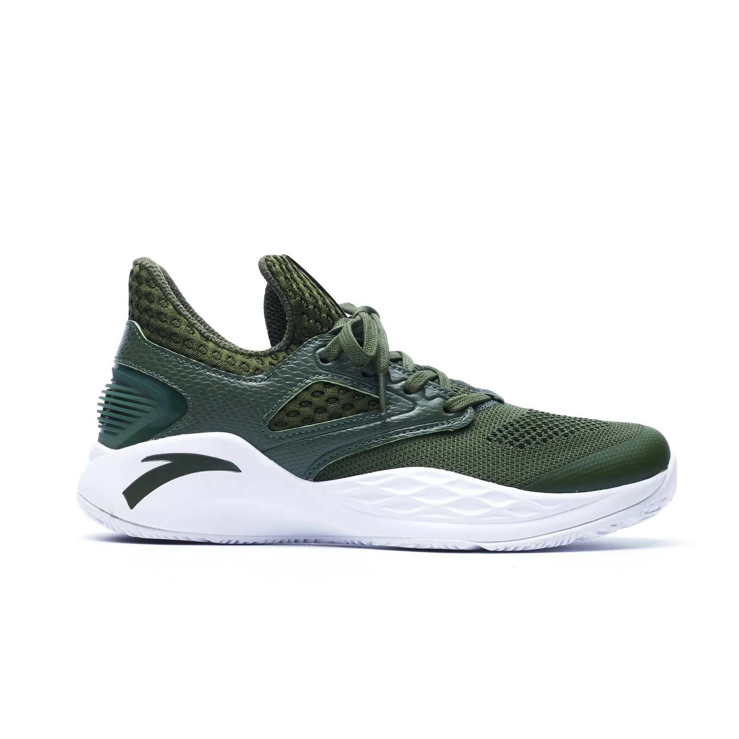 Anta Klay Thompson KT Light Low Top Basketball Shoes Green Training Sneakers