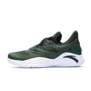 Anta Klay Thompson KT Light Low Top Basketball Shoes Green Training Sneakers