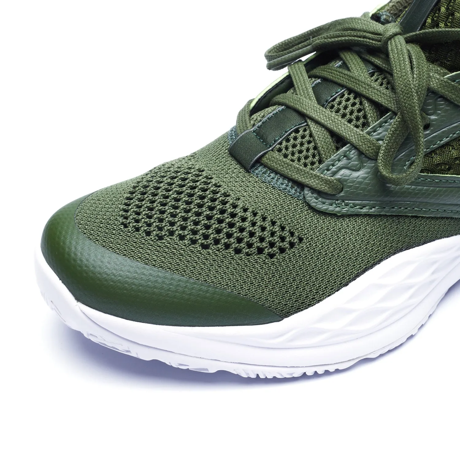 Anta Klay Thompson KT Light Low Top Basketball Shoes Green Training Sneakers