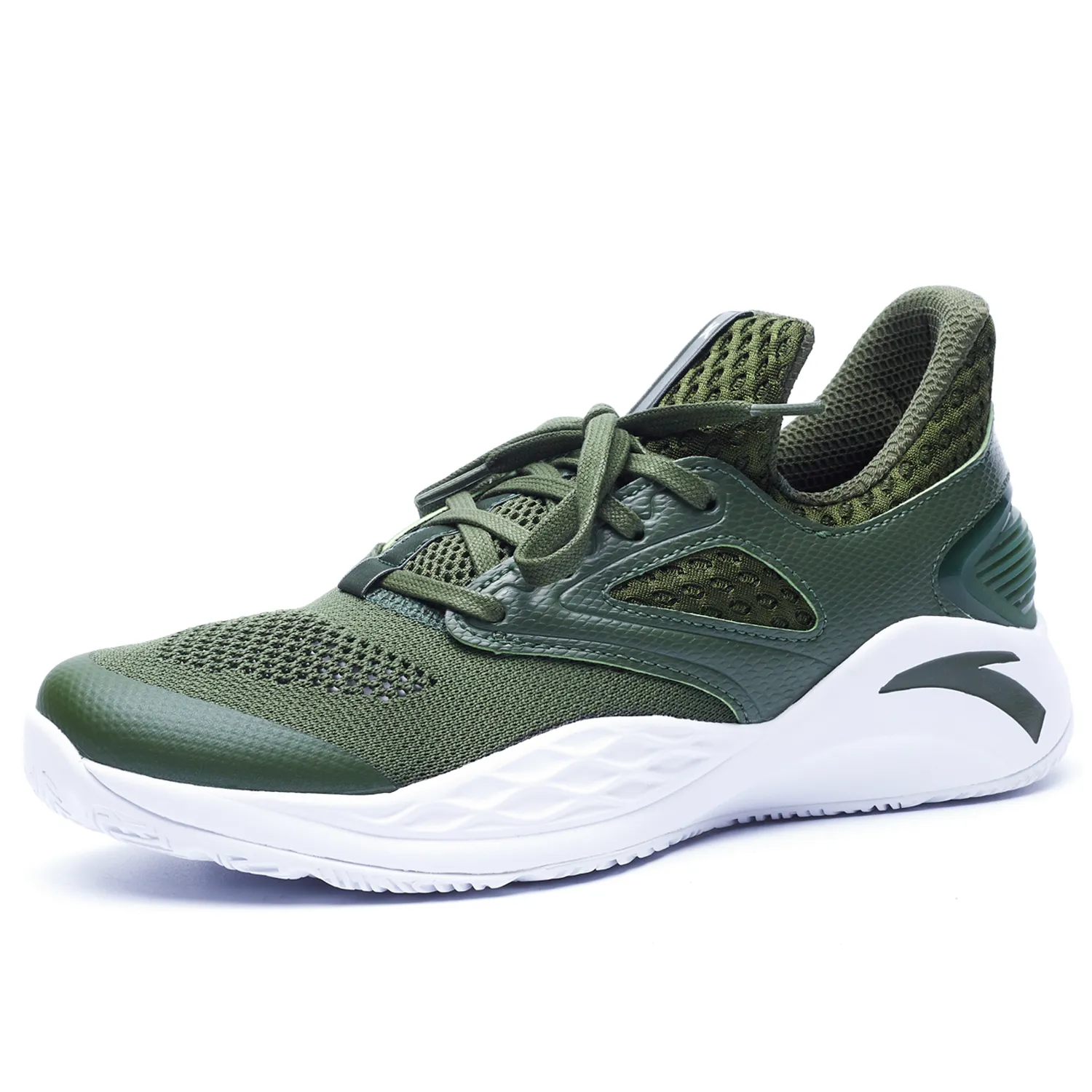 Anta Klay Thompson KT Light Low Top Basketball Shoes Green Training Sneakers
