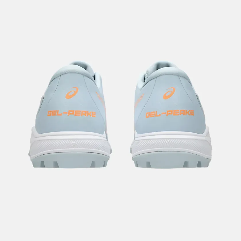 Asics GEL-PEAKE 2 GS Kids Cricket Shoes -Cool Grey/Bright Sunstone