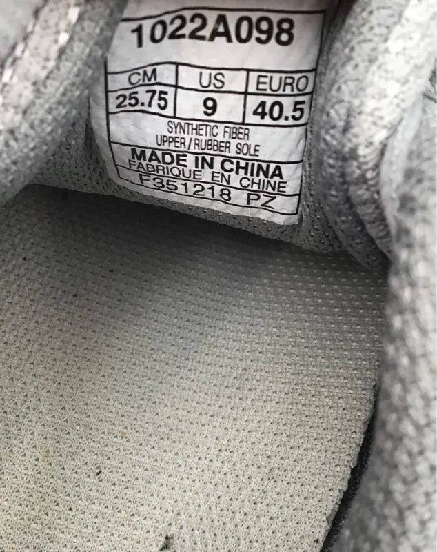 Asics Women's Gel-Quantum 180 4 1022A098 Gray Blue Low-Top Athletic Shoes - Sz 9