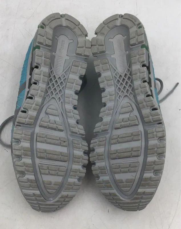 Asics Women's Gel-Quantum 180 4 1022A098 Gray Blue Low-Top Athletic Shoes - Sz 9