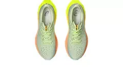 Asics Womens Novablast 4- Paris Edition Cool Matcha/Safety Yellow (1012B510-750)