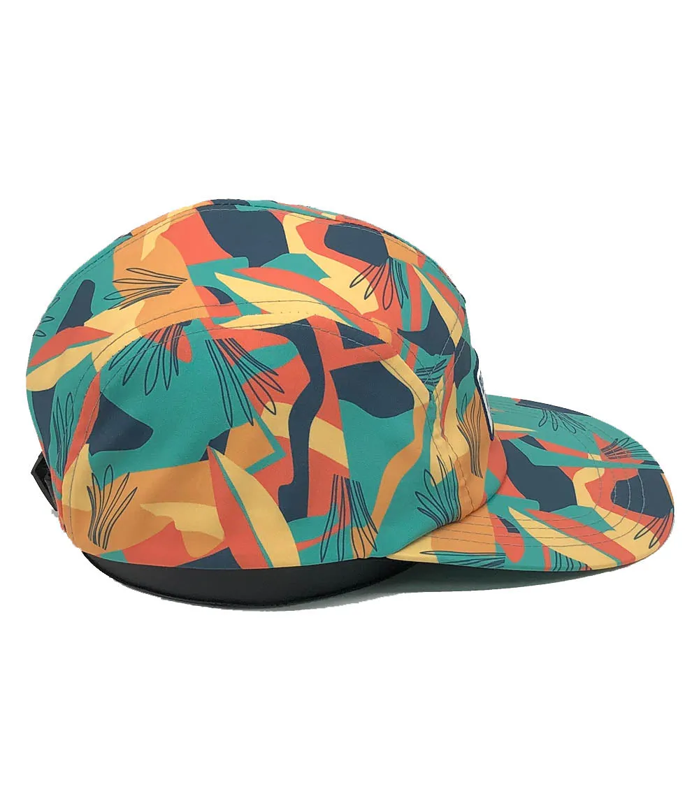 BA Technical Camp Hat Bright Floral