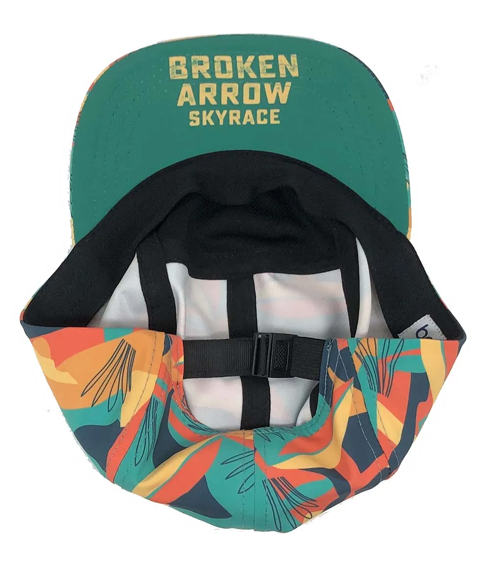 BA Technical Camp Hat Bright Floral