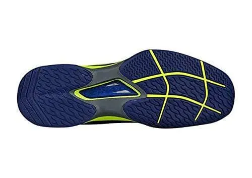 Babolat Men's Jet Mach II Tennis Shoes - Estate Blue/Fluo Yellow (8)