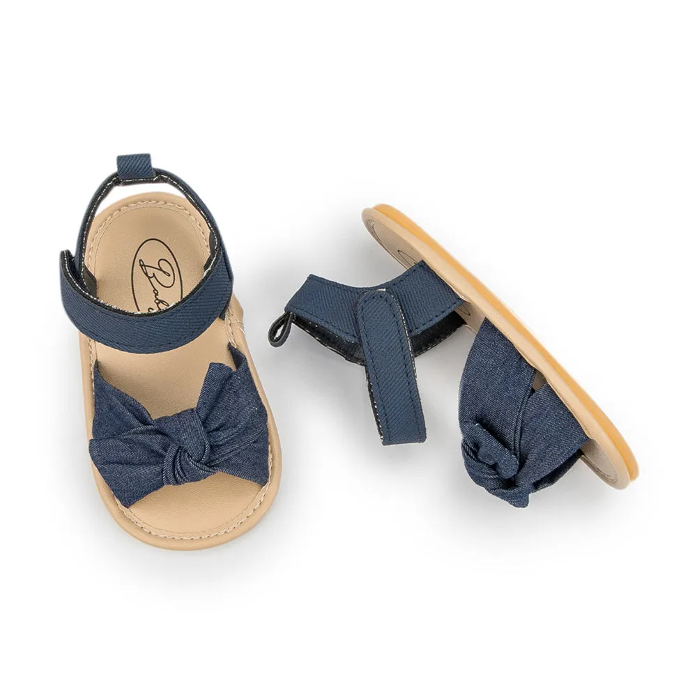 Baby Girls Non-Slip Bow Decor Sandals Children Shoes Wholesale