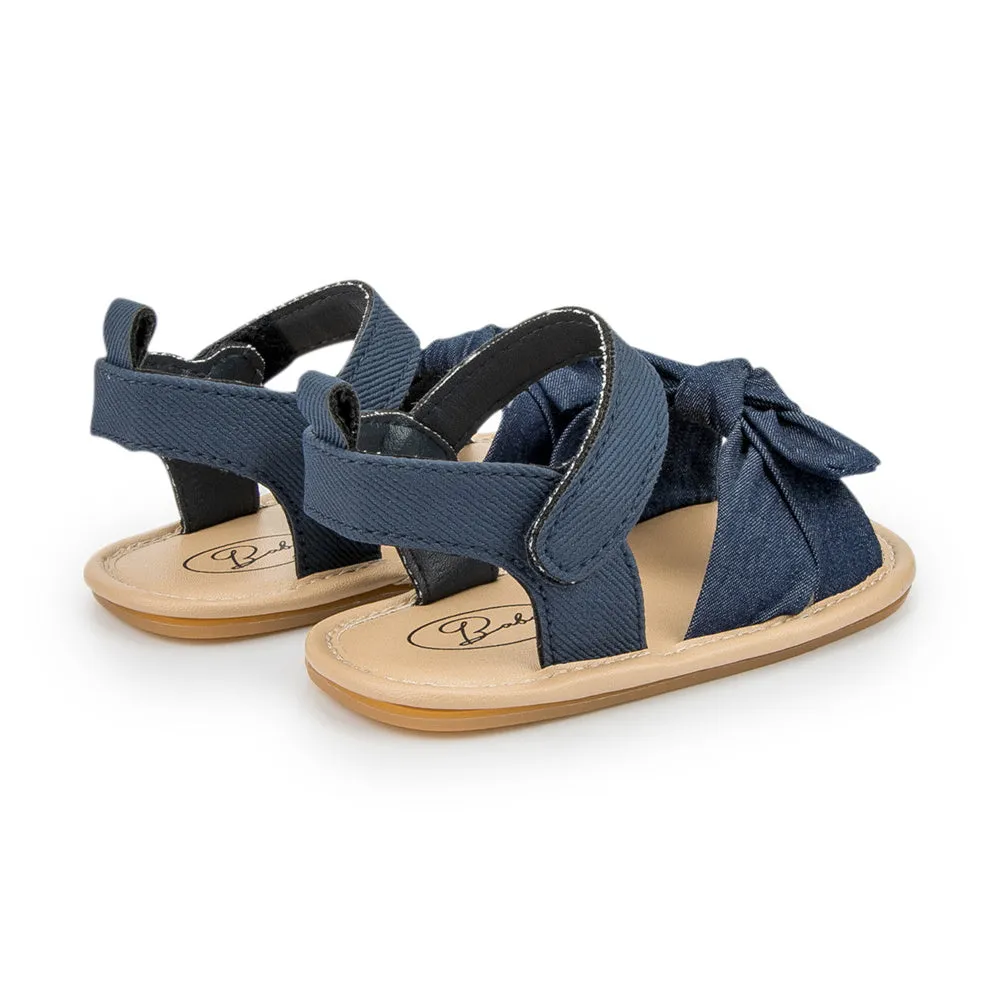 Baby Girls Non-Slip Bow Decor Sandals Children Shoes Wholesale