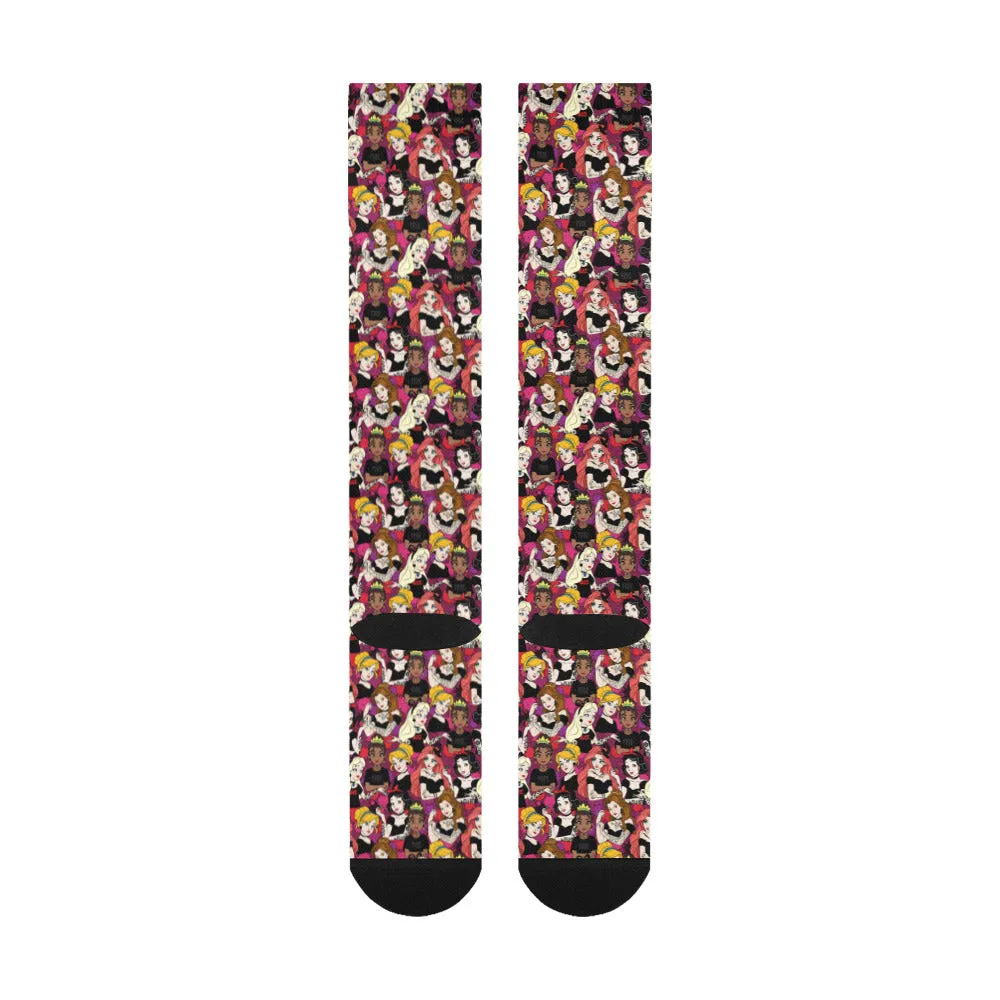 Bad Girls Over-The-Calf Socks