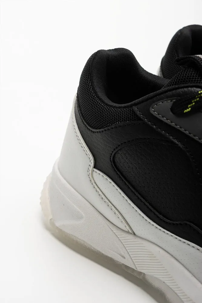 Basketball High Top Sneaker Black