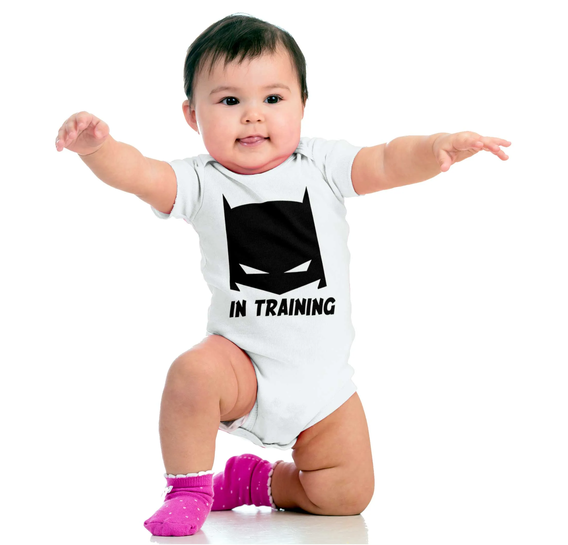 Batbaby In Training Romper Bodysuit
