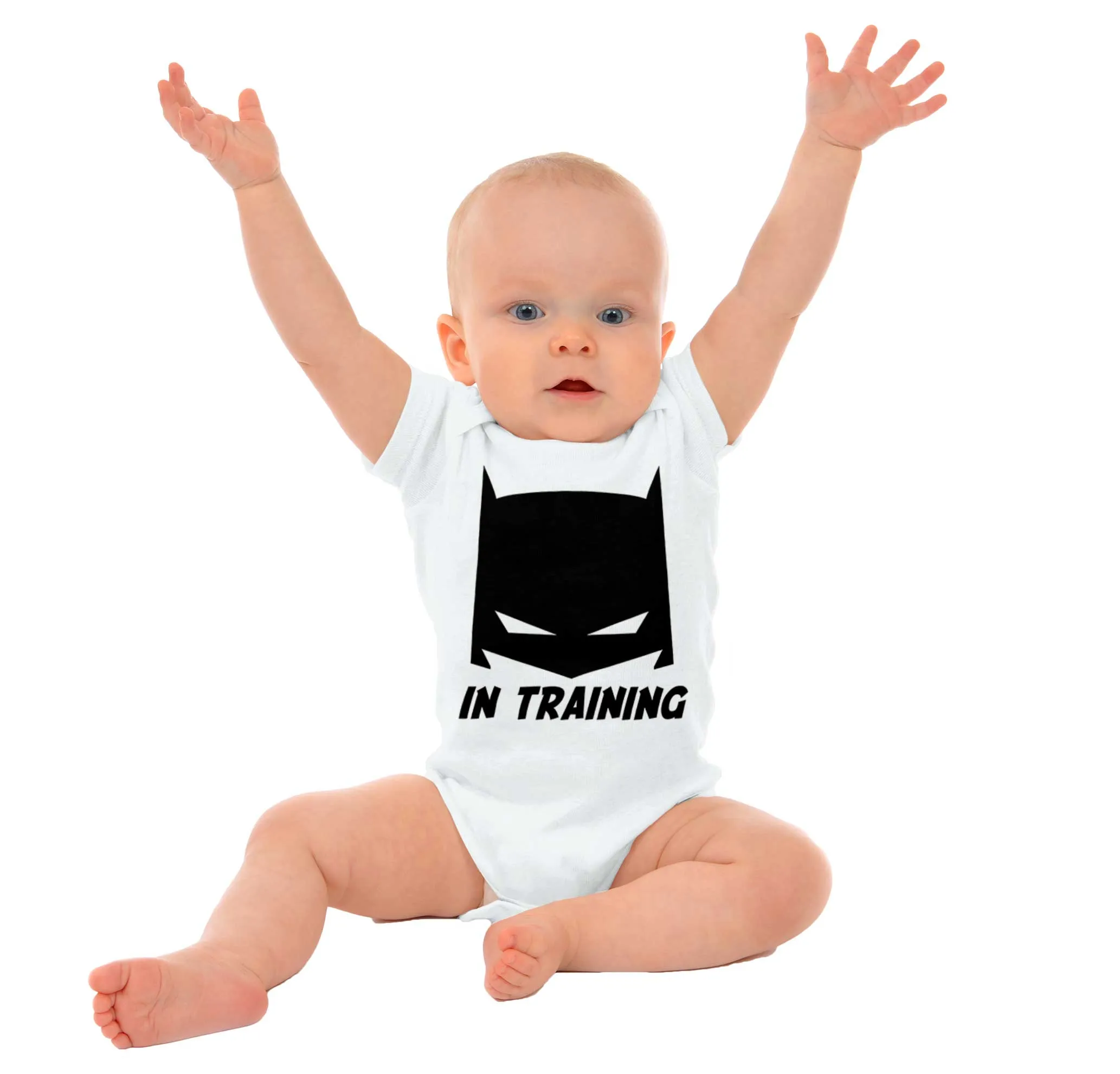 Batbaby In Training Romper Bodysuit