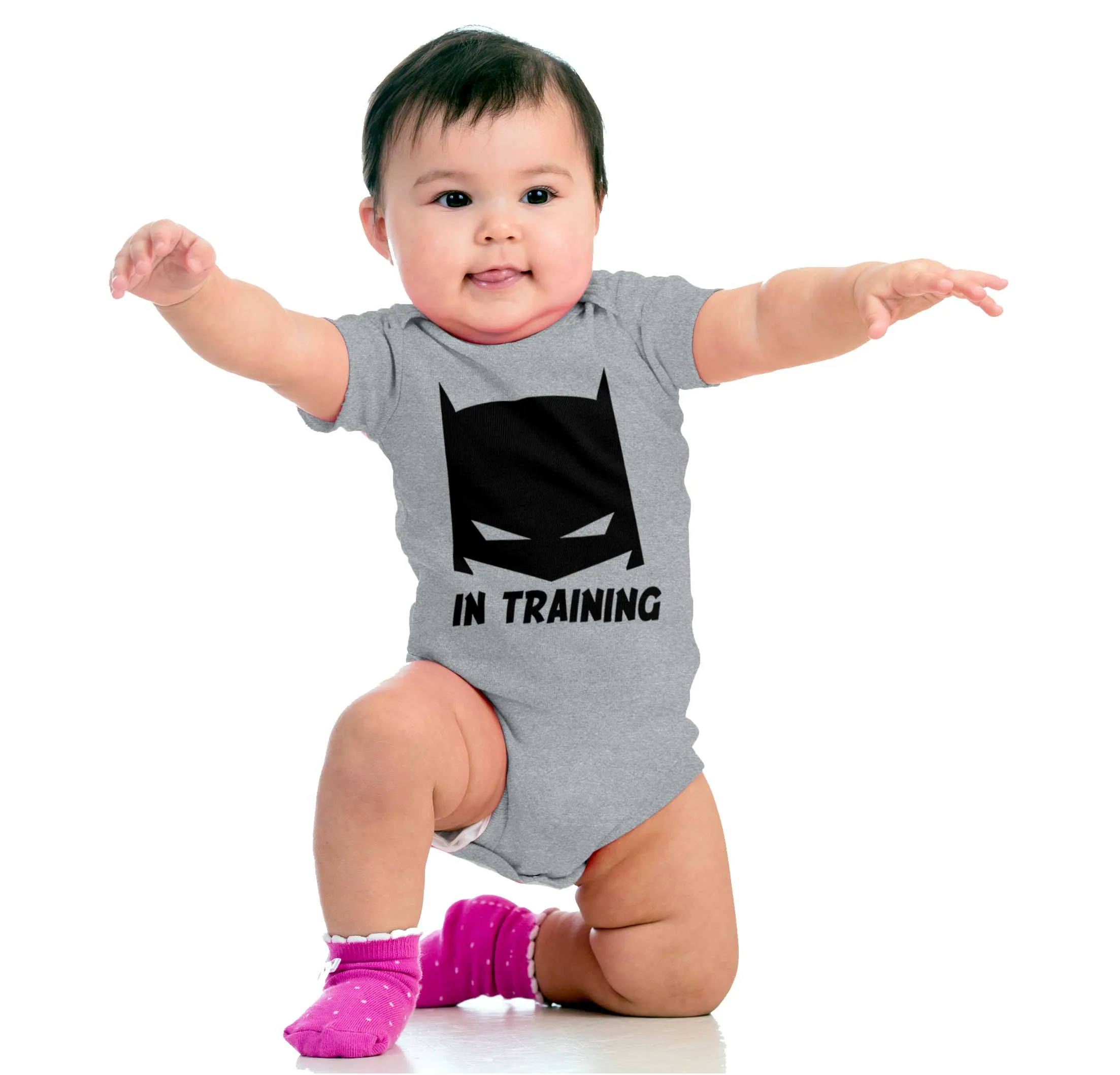 Batbaby In Training Romper Bodysuit