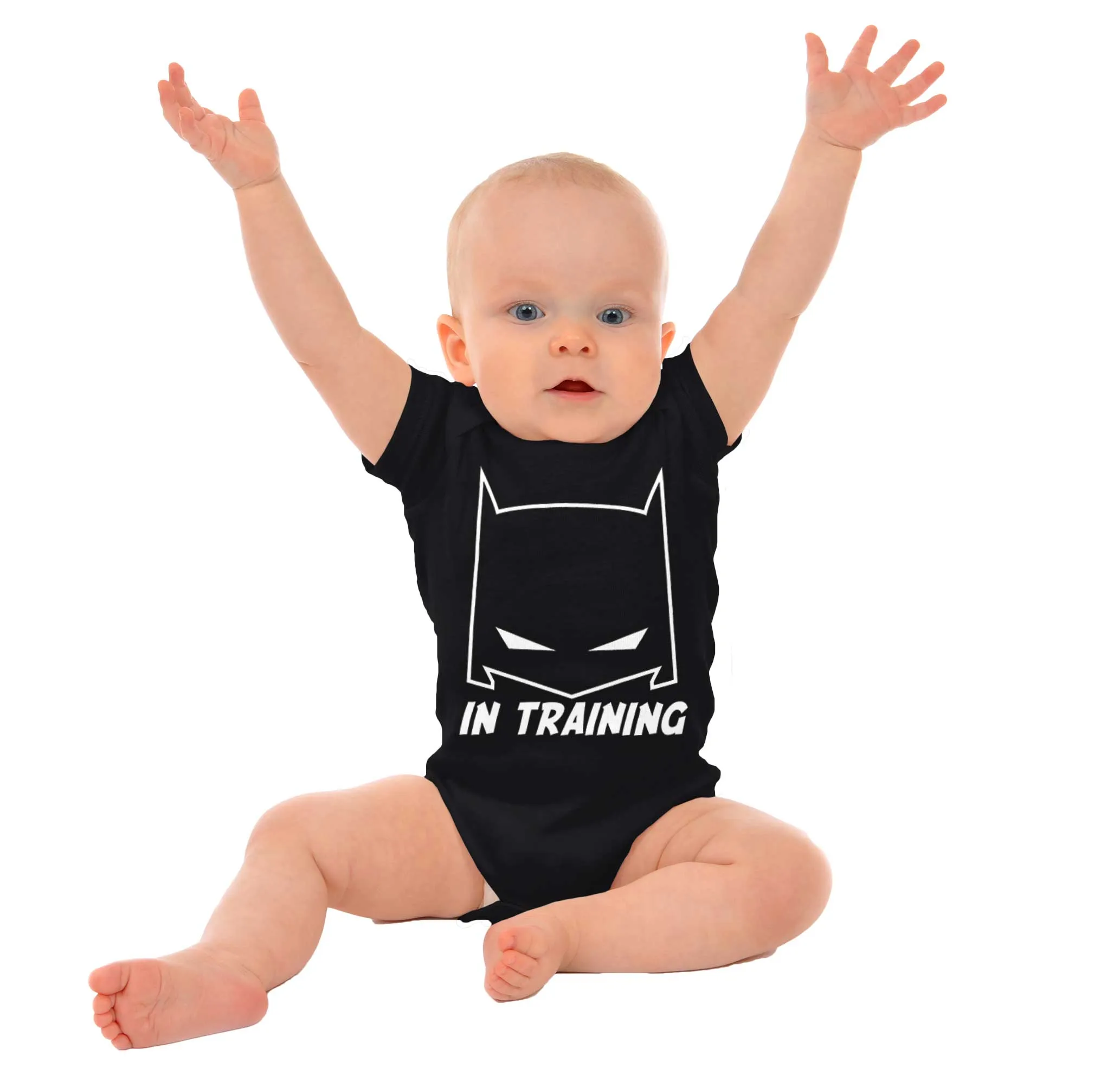 Batbaby In Training Romper Bodysuit