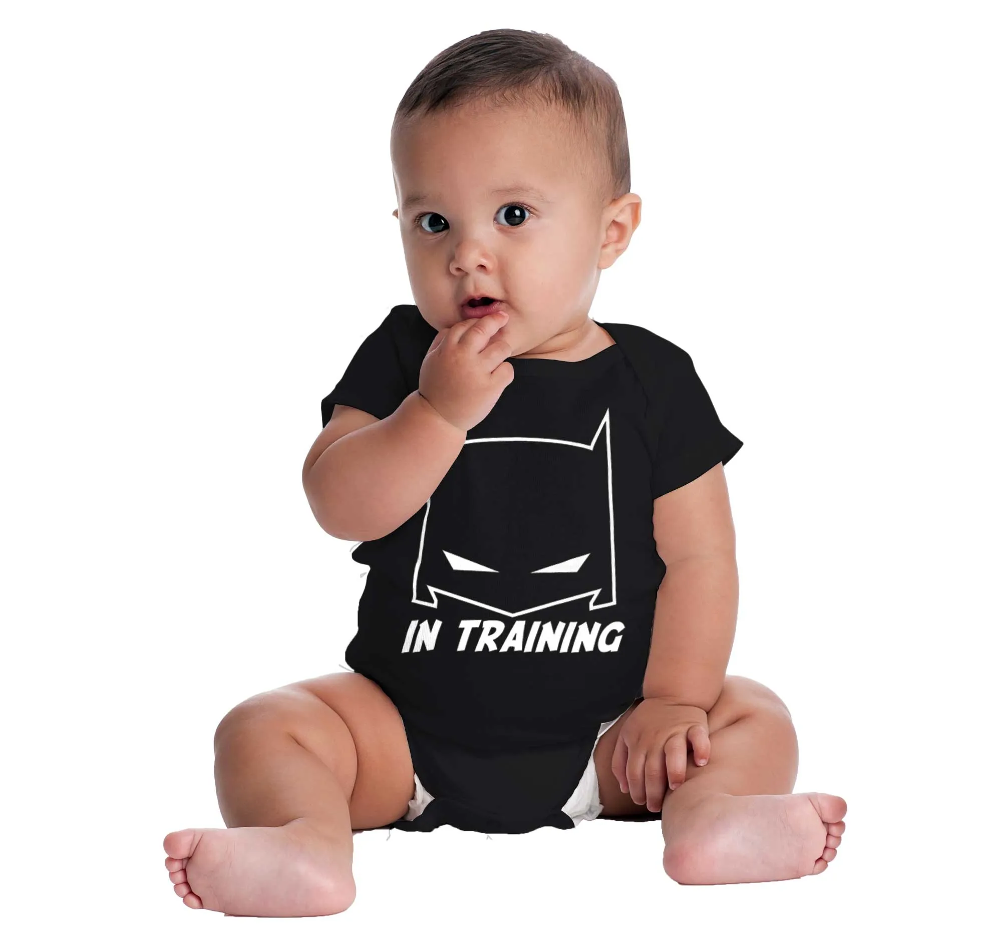 Batbaby In Training Romper Bodysuit