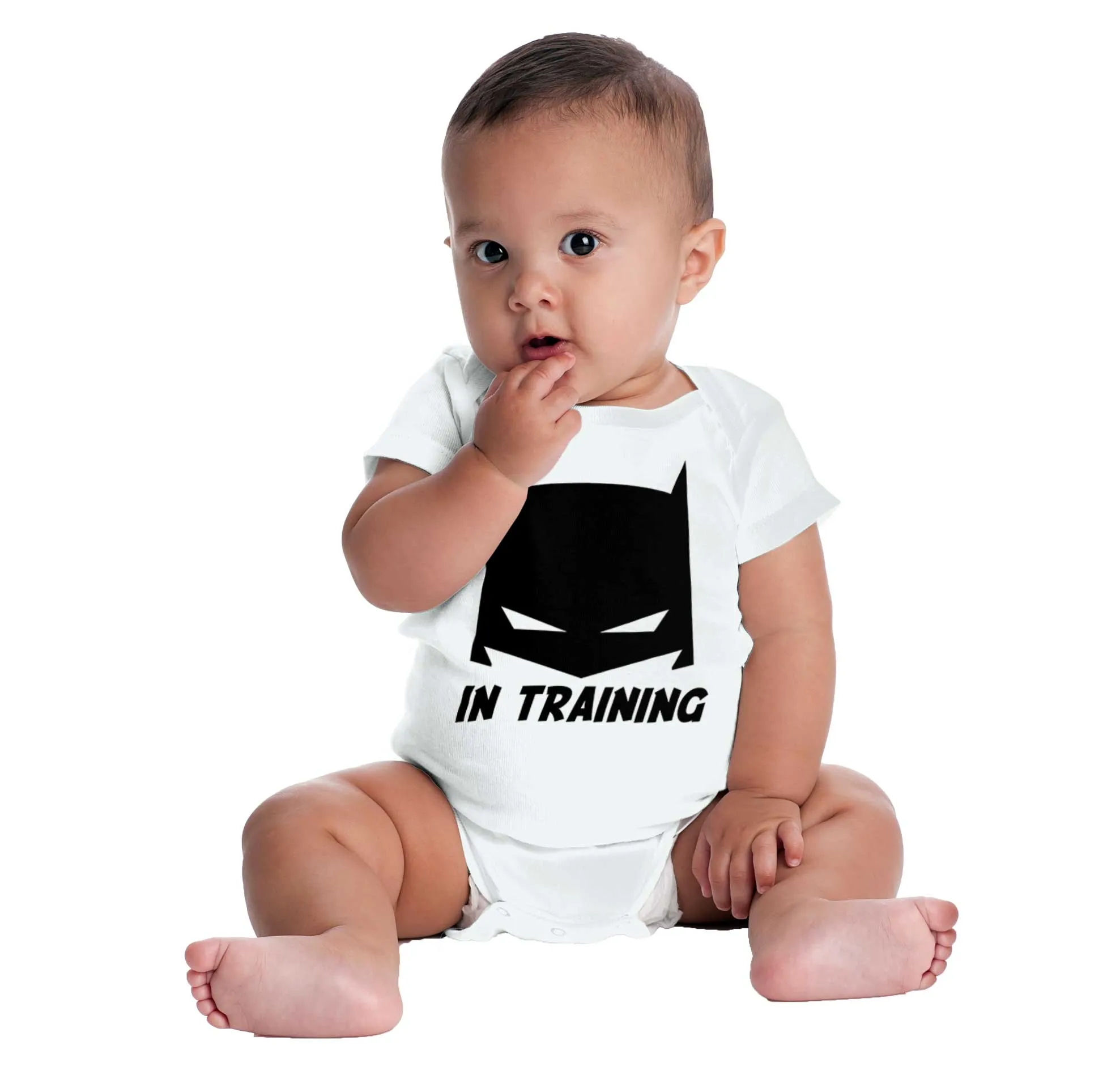 Batbaby In Training Romper Bodysuit