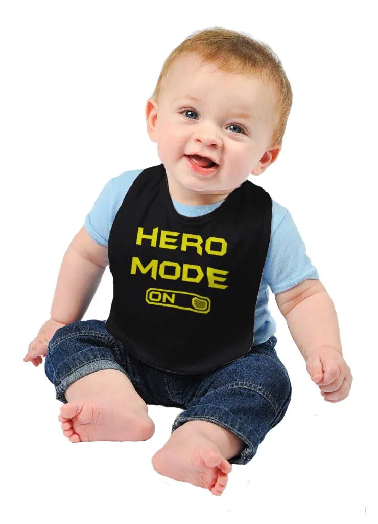 Batman Mode Infant Baby Bib