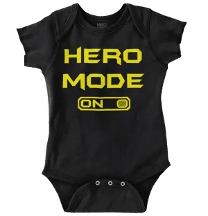 Batman Mode Romper Bodysuit