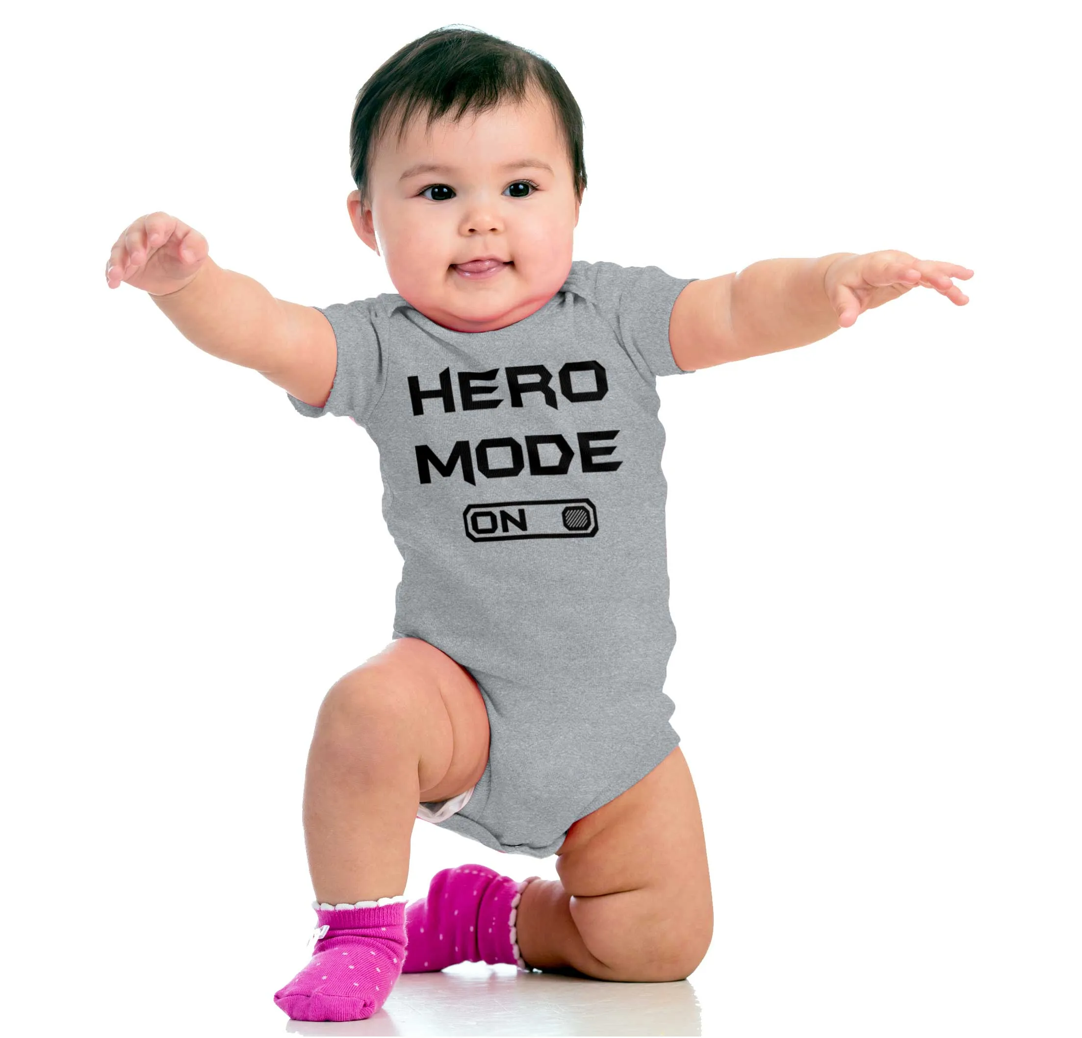 Batman Mode Romper Bodysuit