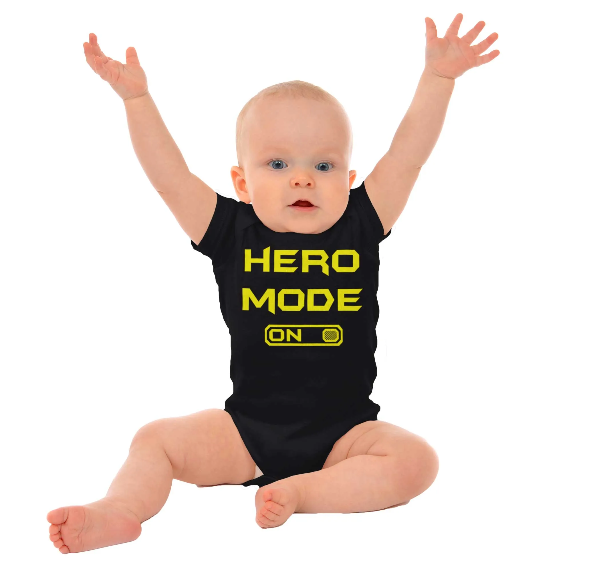 Batman Mode Romper Bodysuit