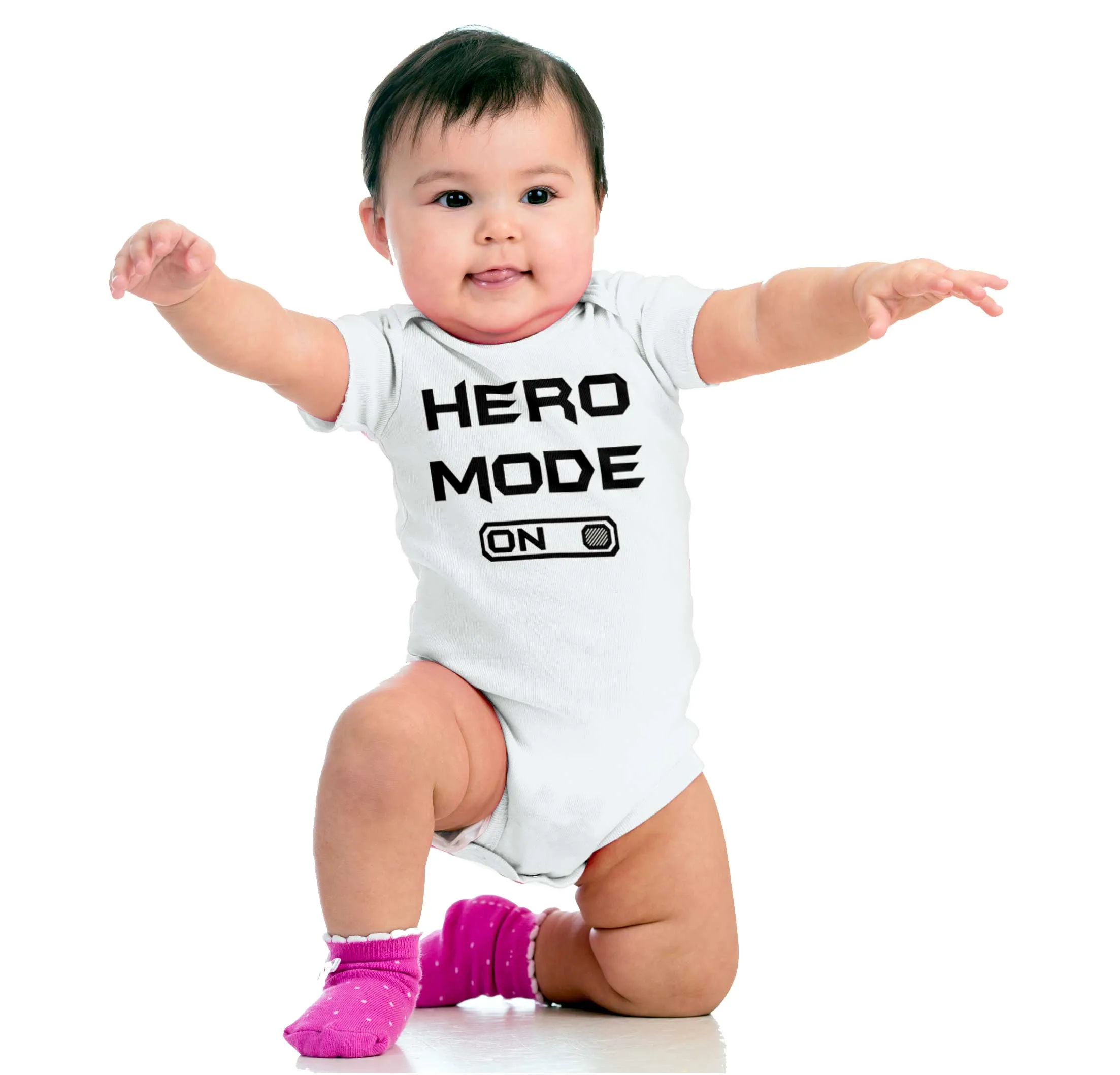 Batman Mode Romper Bodysuit