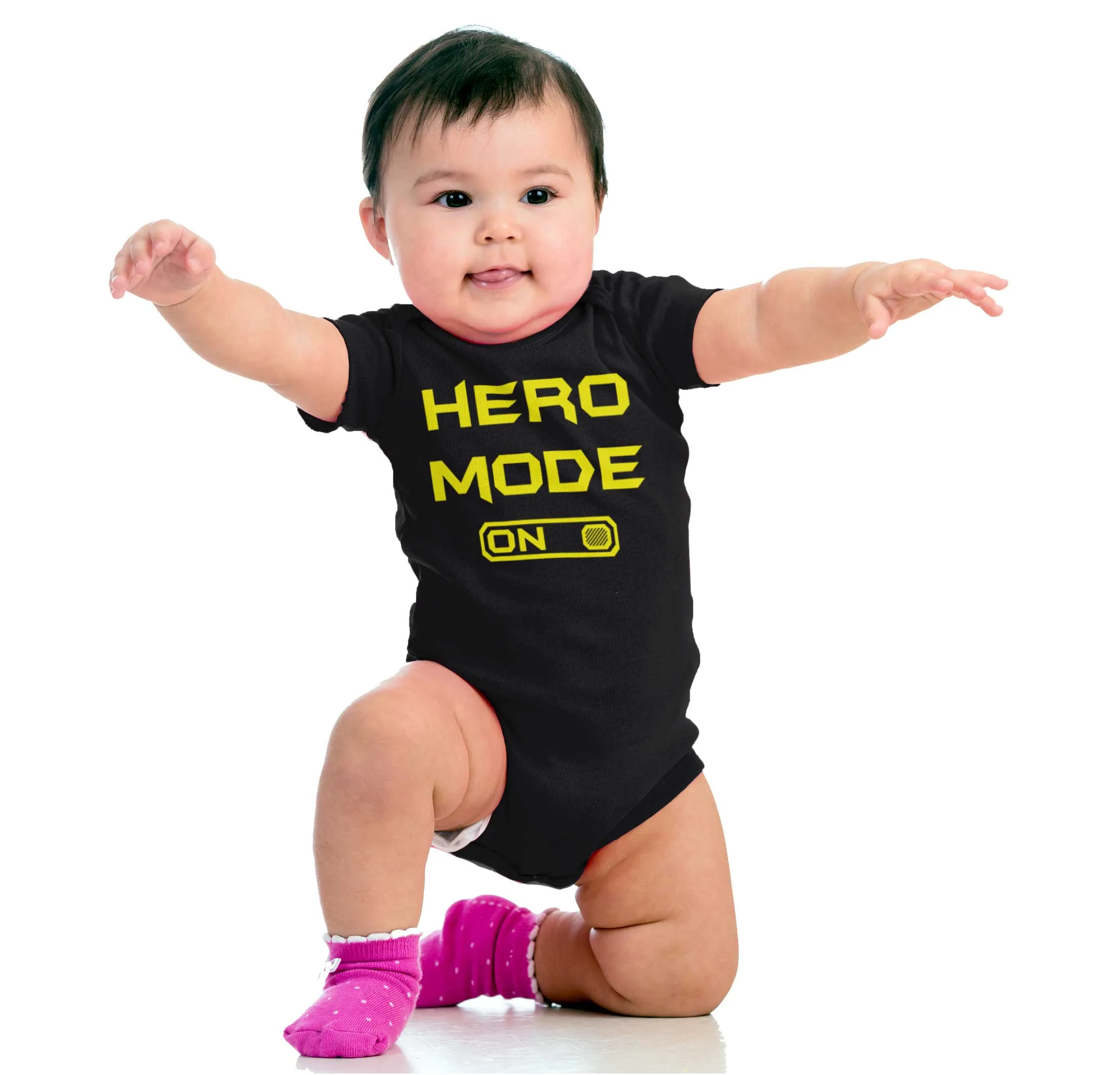 Batman Mode Romper Bodysuit
