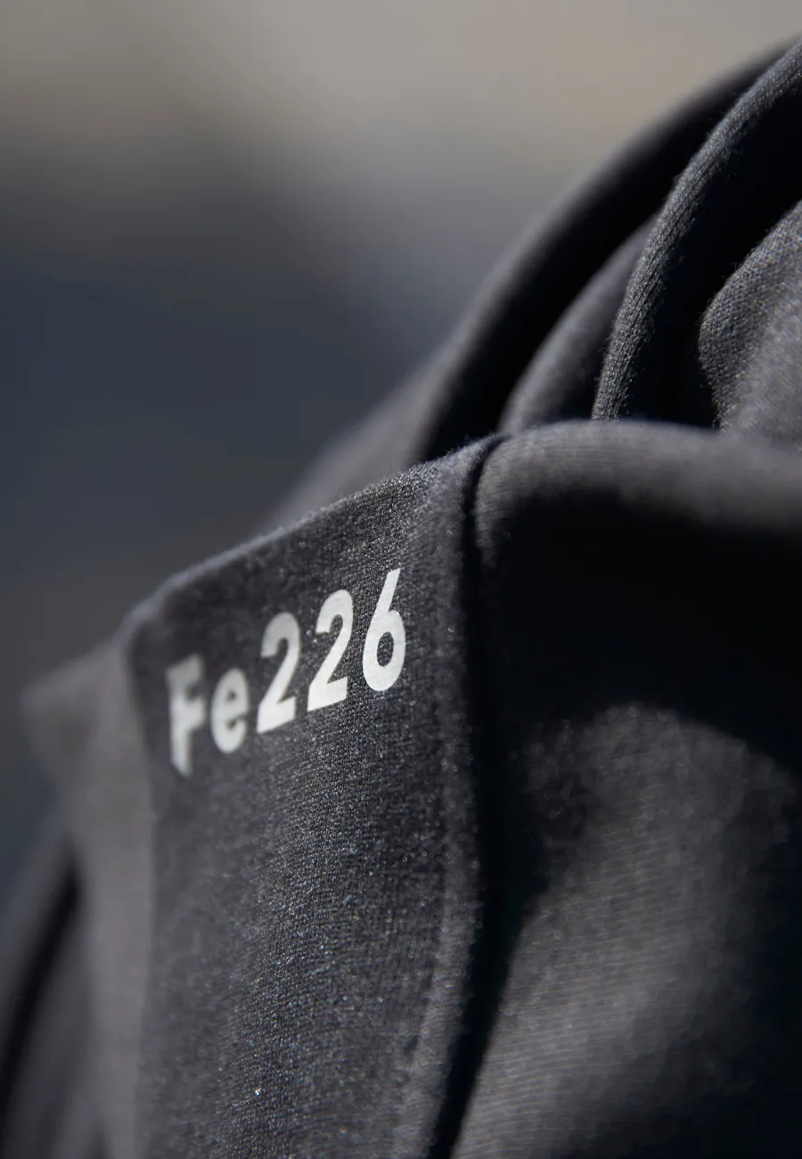 BE IRON Hoodie | Cozy Hoodie for Athletes | Fe226 BE IRON Metal Hoodie