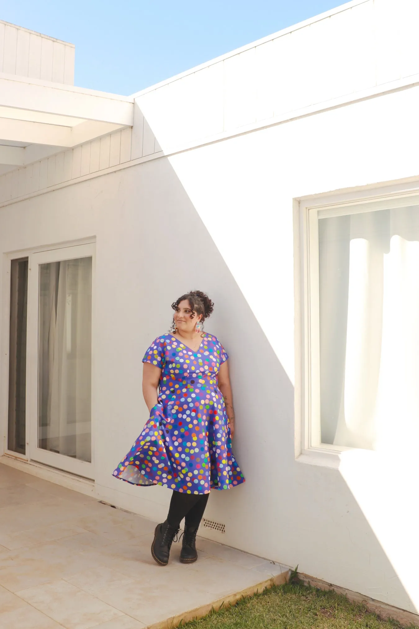 Belinda Dress Fiesta Spot
