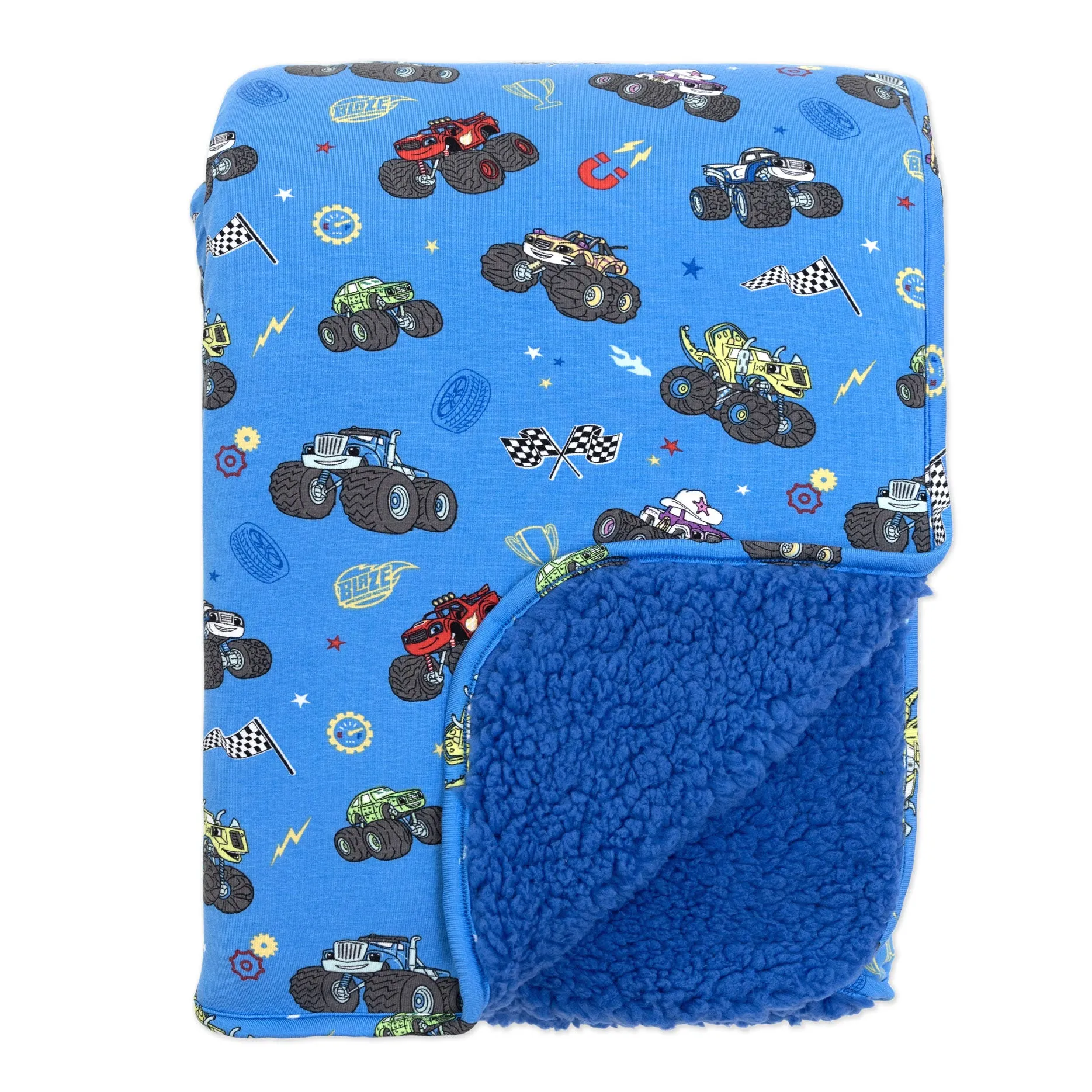 Blaze and the Monster Machines Bamboo Sherpa Blanket