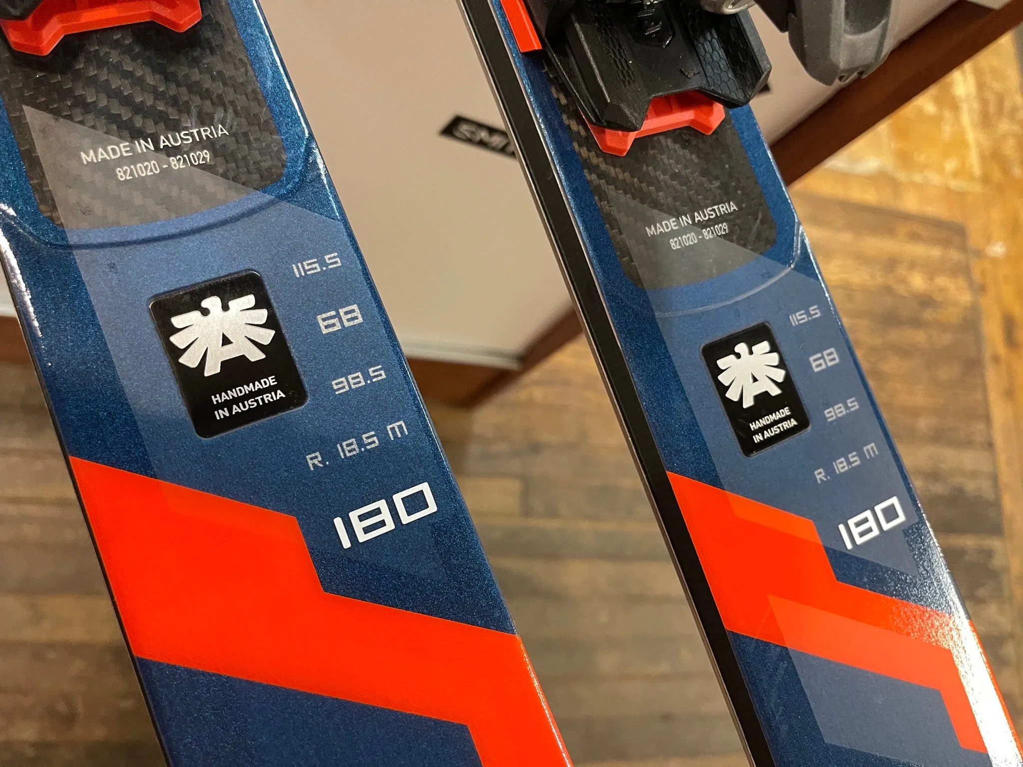 Blizzard Firebird WRC with Marker Xcell 14 Bindings - DEMO SKI