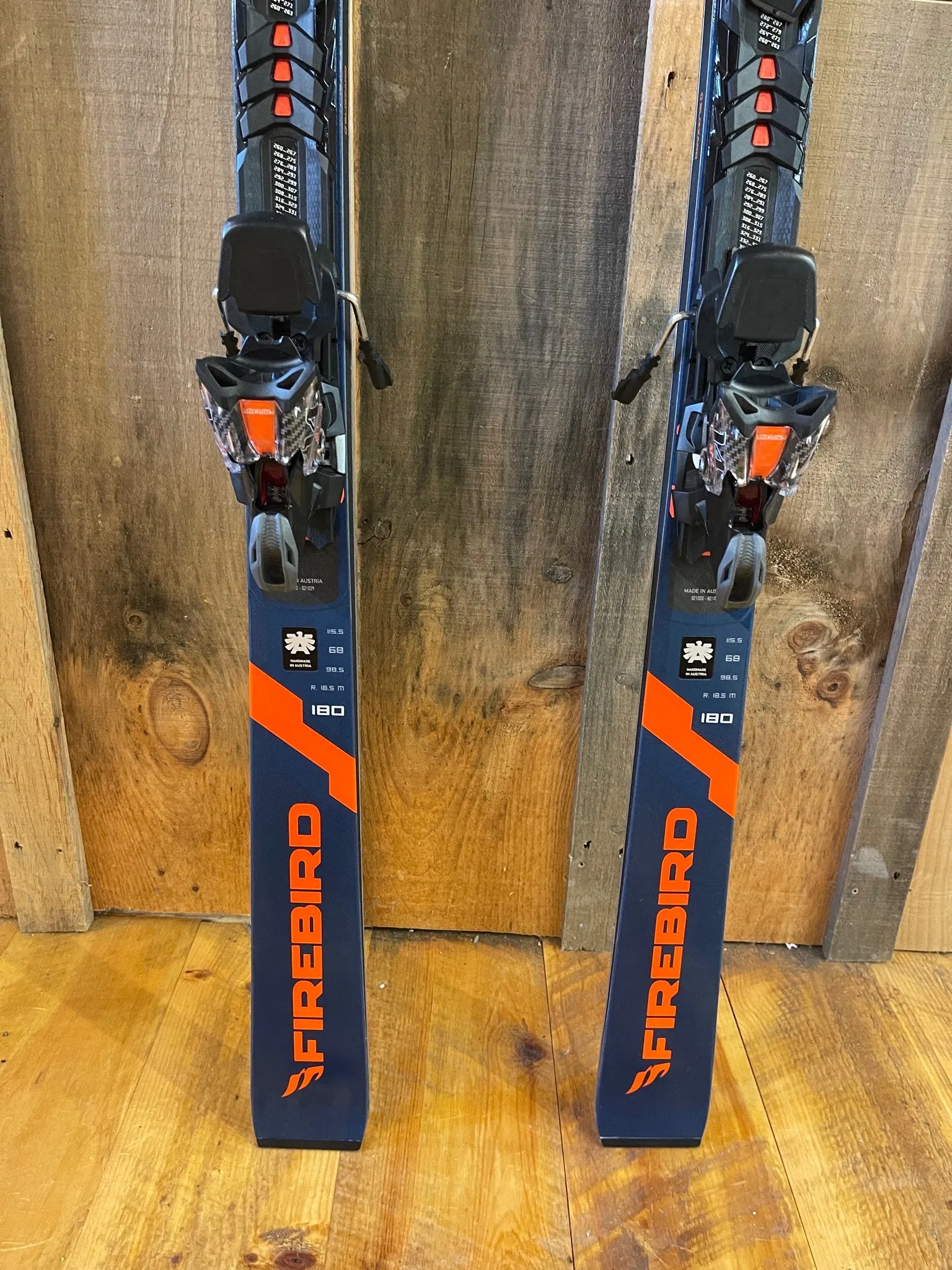 Blizzard Firebird WRC with Marker Xcell 14 Bindings - DEMO SKI