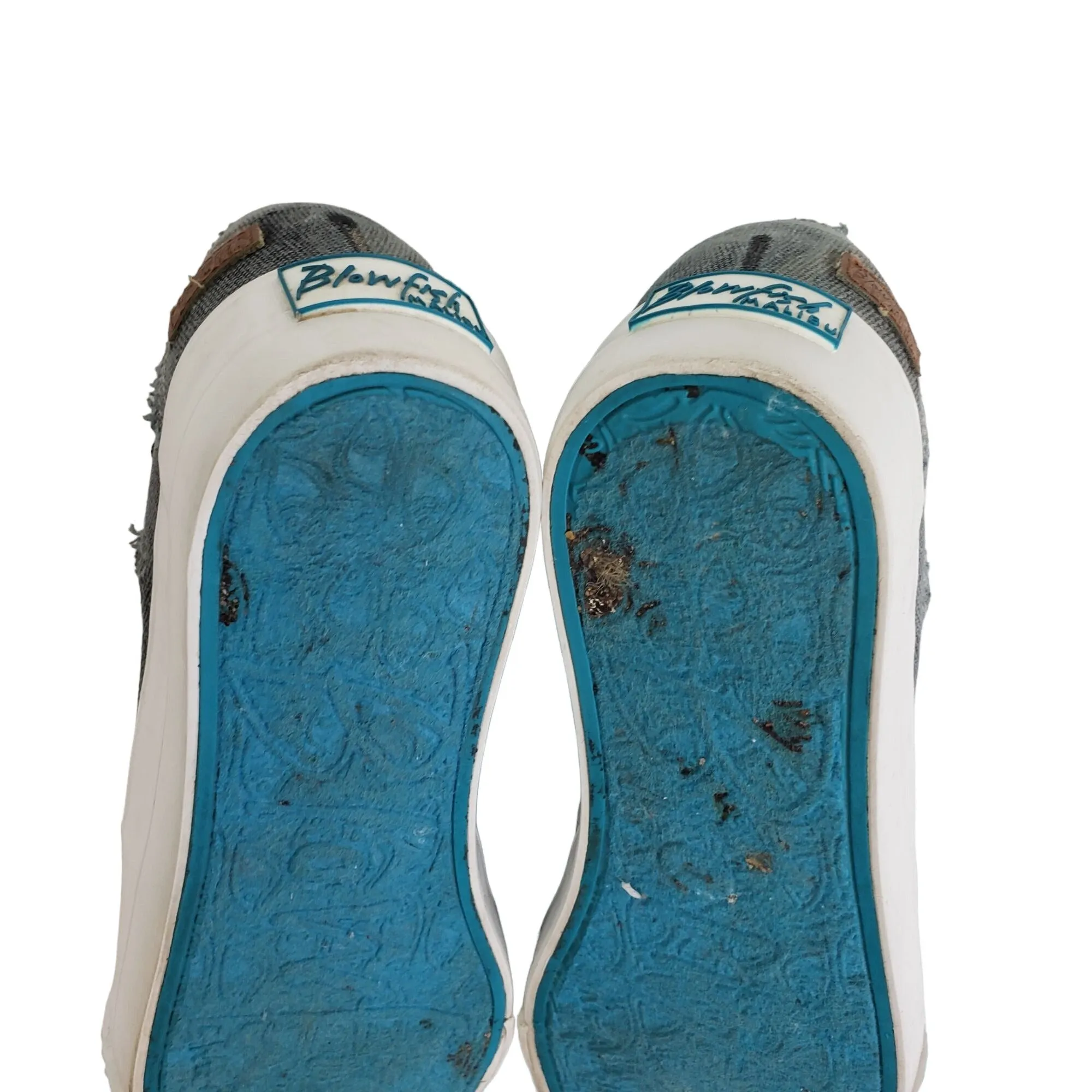 Blowfish Camouflage High Top Distressed Sneakers Size 6.5