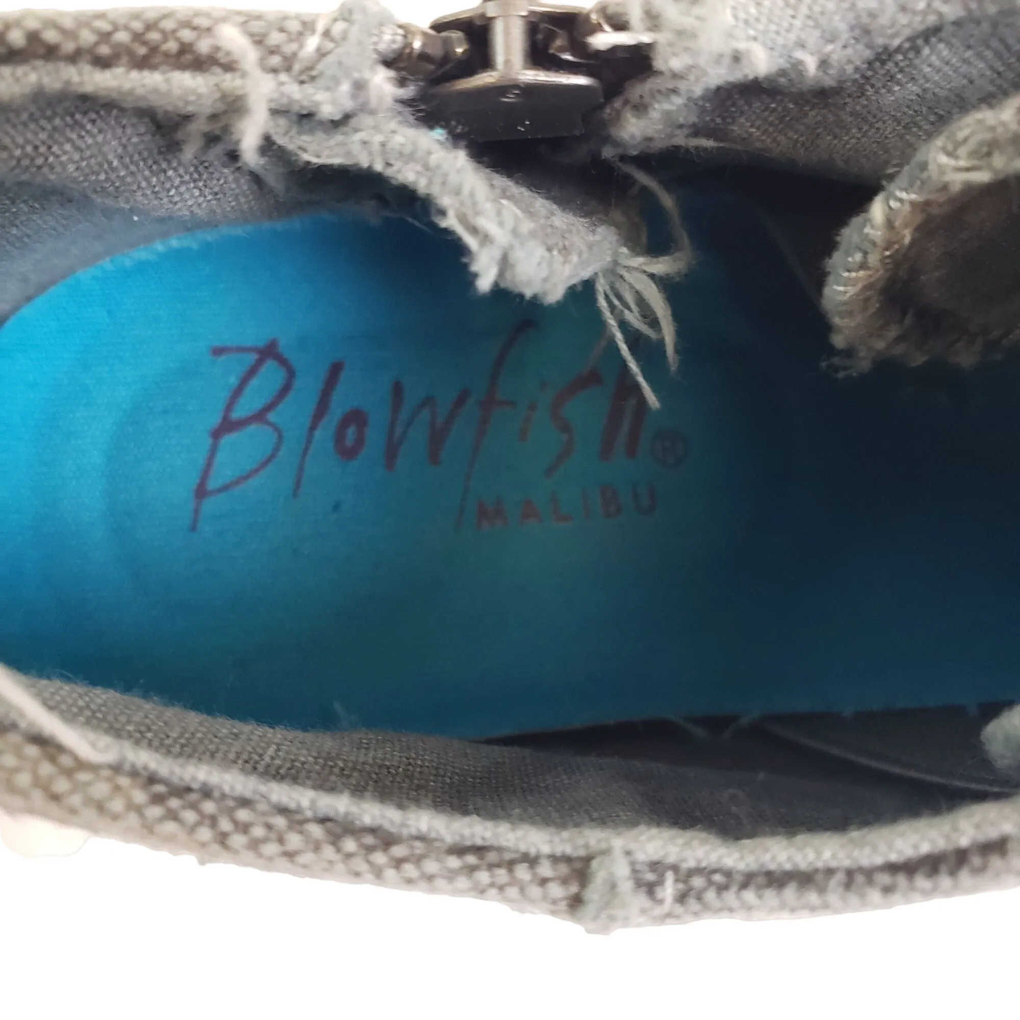 Blowfish Camouflage High Top Distressed Sneakers Size 6.5