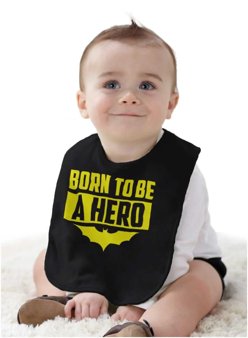 Born Batman Infant Baby Bib