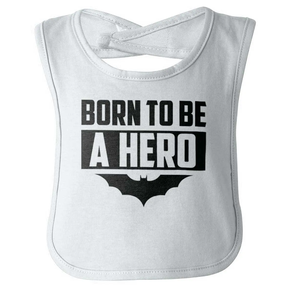 Born Batman Infant Baby Bib