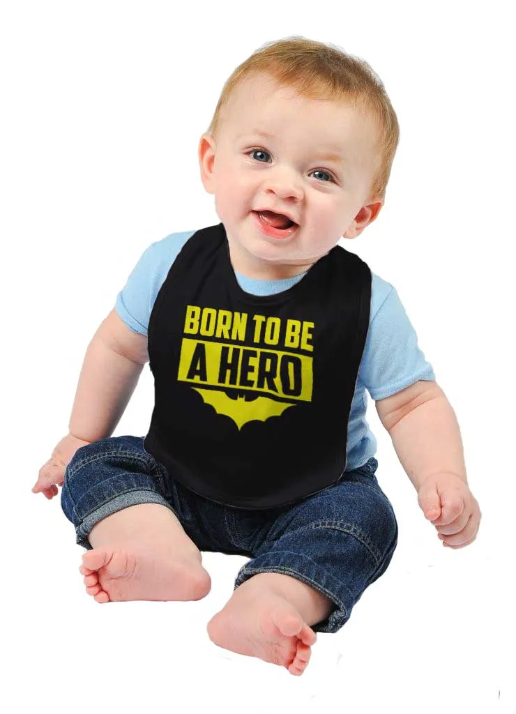 Born Batman Infant Baby Bib