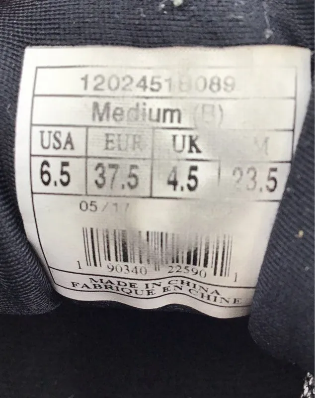 Brooks Women's Ghost 10 Black Running Athletic Shoes - Size 6.5