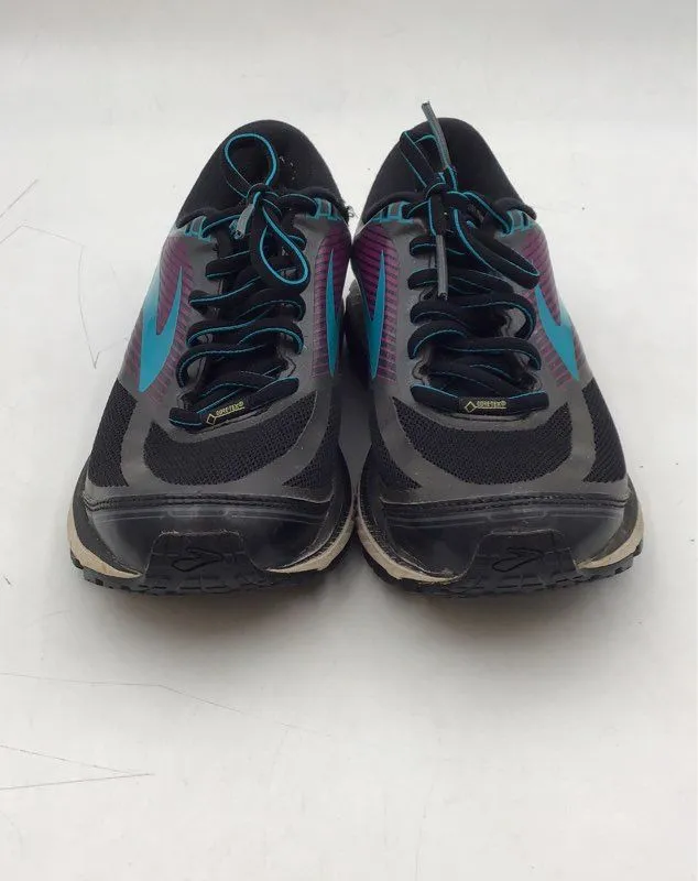 Brooks Women's Ghost 10 Black Running Athletic Shoes - Size 6.5