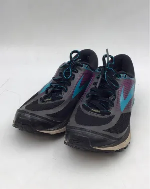 Brooks Women's Ghost 10 Black Running Athletic Shoes - Size 6.5