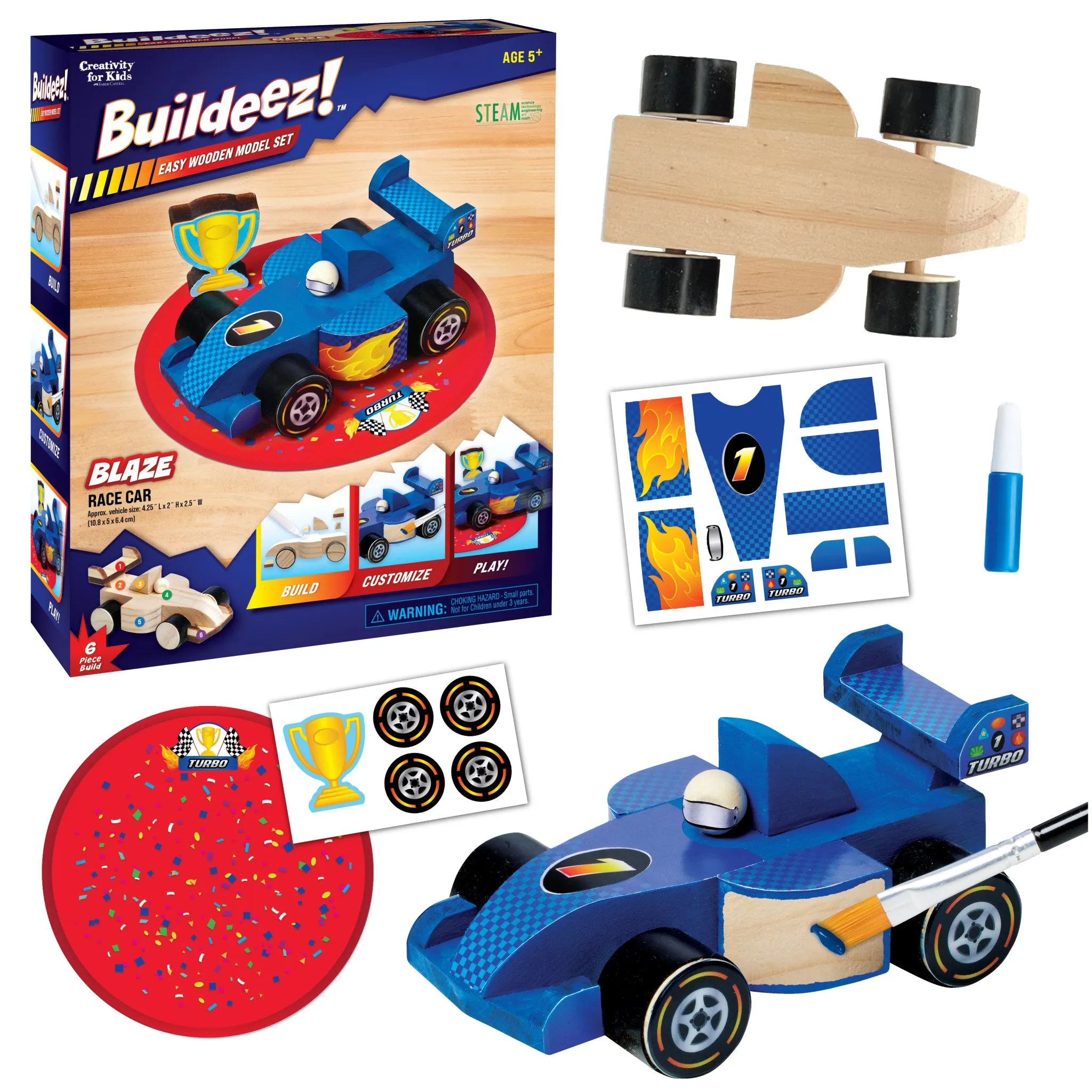 Buildeez!™ Race Car - Blaze - #6460000