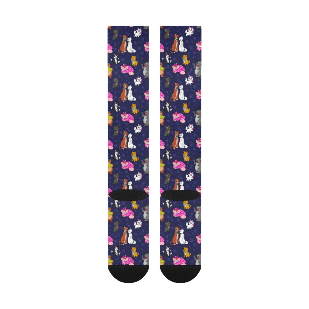 Cat Collector Over-The-Calf Socks