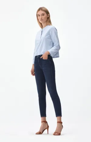 Citizens of Humanity - Rocket Crop High Rise Skinny Jeans in Blue Moon