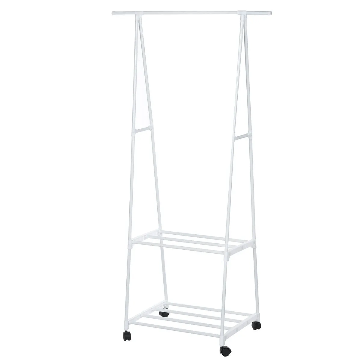 Clothing Rack, Movable Garment Rack with Wheels, Clothes Rack, , Garment Display, Furniture, Garment Rack Shop Display, Shirt Stand Drying
